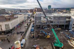 The project forms a central element of Sheffield’s wider regeneration plans