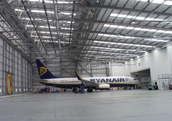 SSDA 2009 – Ryanair Maintenance & Training Hangar, Stansted