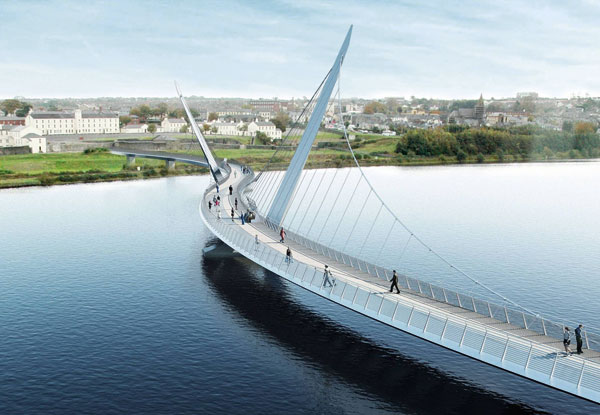 Bridge to bring peace to Irish city