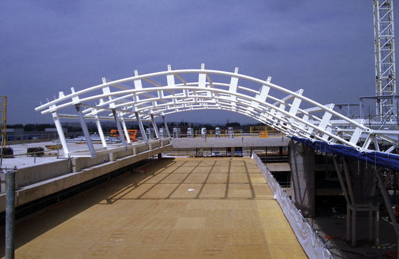 Feature steel roof tops regeneration project