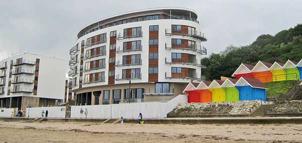 Seafront apartments are put in the frame