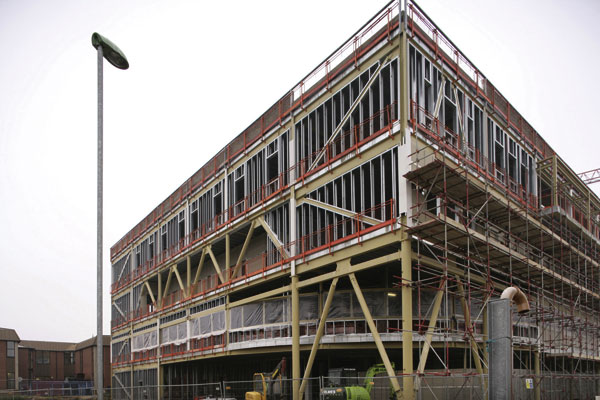 Hospital extension gets fast track construction with Metsec framing
