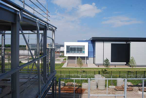 Tyneside office park expands with steel