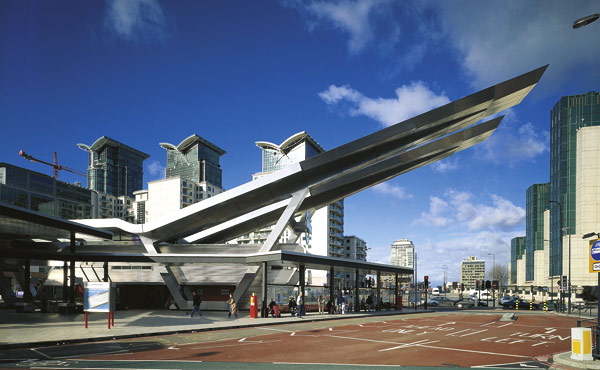 Sculptural Vauxhall Cross reinvents the bus station