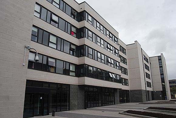 The first building to be completed was Willow Court