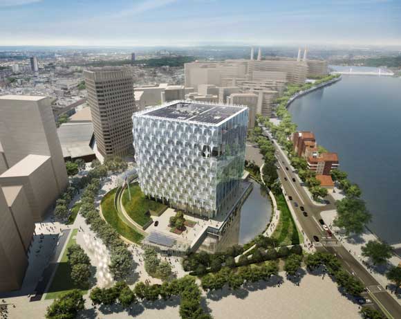 The new Embassy is set in its own park