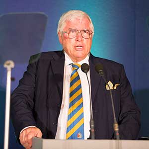 Chairman of the Judges, David Lazenby