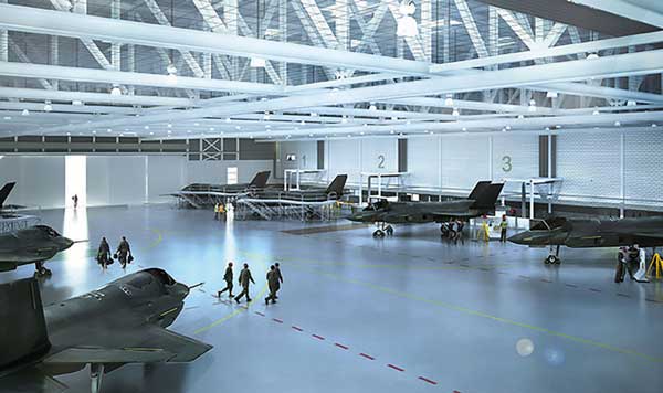 Contract awarded for RAF’s F-35 facilities