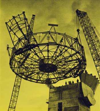 Chilbolton radio-telescope aerial