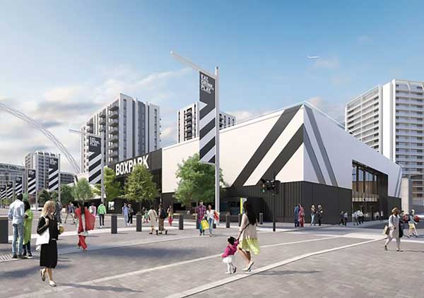 Boxpark gets Wembley pitch approval