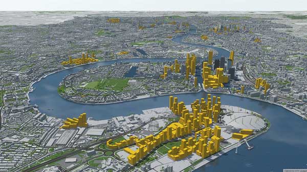 London has more than 500 towers in the pipeline