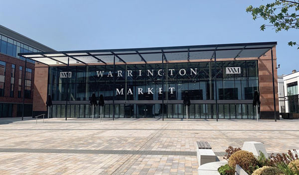 Warrington indoor market officially opens