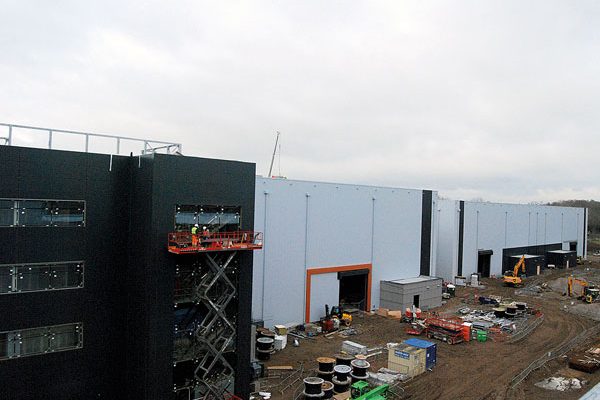 Steelwork nearing completion for major Sky facility