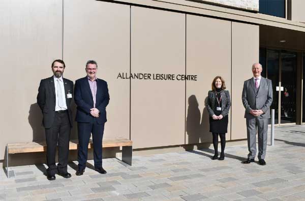 Steel-framed Allander Leisure Centre opens