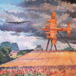 BCSA members help to create Lancaster bomber memorial