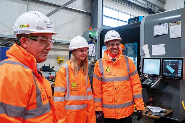 Steelwork contractor gets MP’s approval for local job opportunities