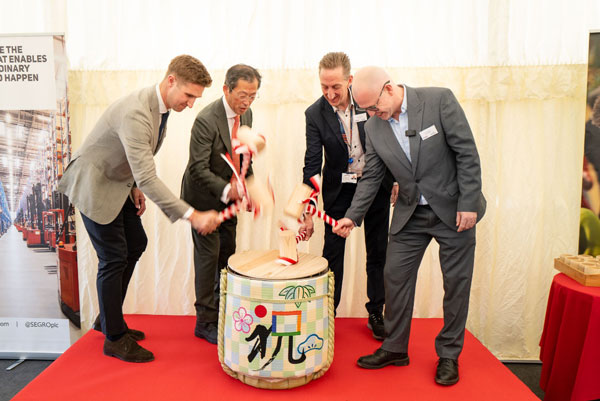 Winvic celebrates groundbreaking with traditional Japanese ceremony