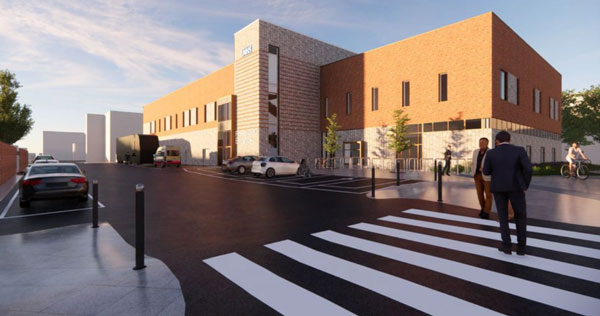 Contractor checks in for Essex hospital work