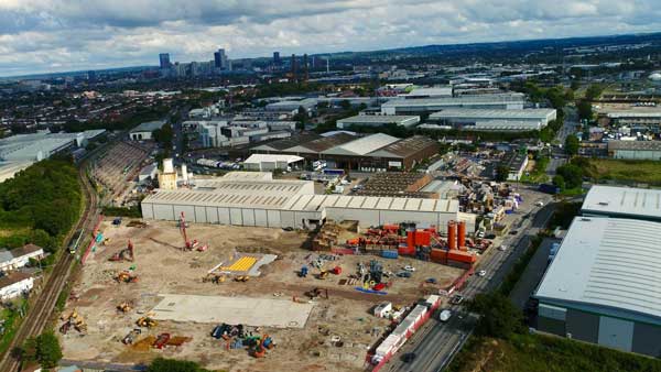 Steelwork provides Croydon logistics boost