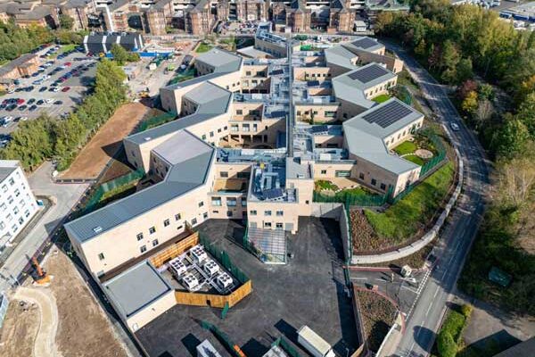 Practical completion reached on steel-framed Manchester health unit