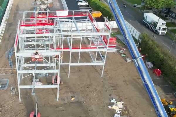 Steel rises for Northolt school redevelopment