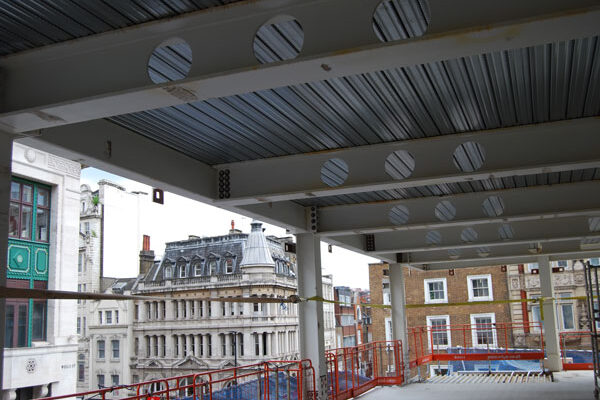 Steel framed offices revitalise London’s Oxford Street