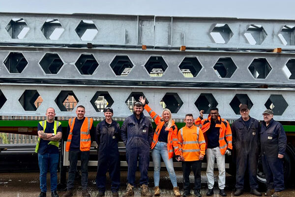 Welsh rail upgrade on track with steel
