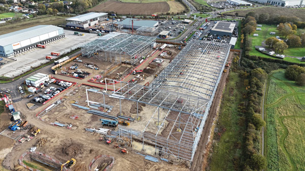 Steel provides south coast logistics boost