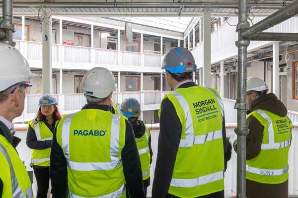 Light-gauge steel provides housing solution for Camden