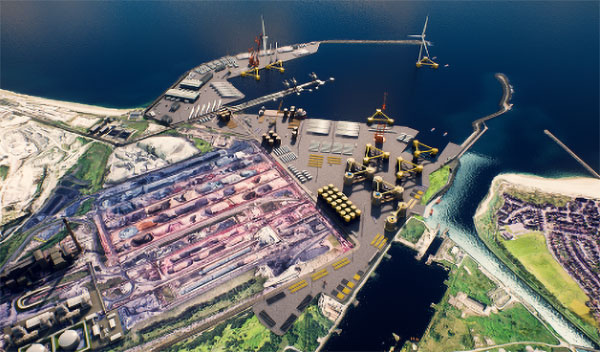 Government agrees support for Port Talbot floating offshore wind hub