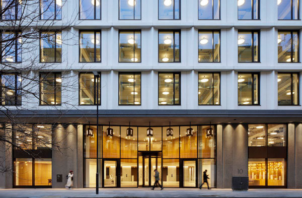All-electric West End office reaches practical completion