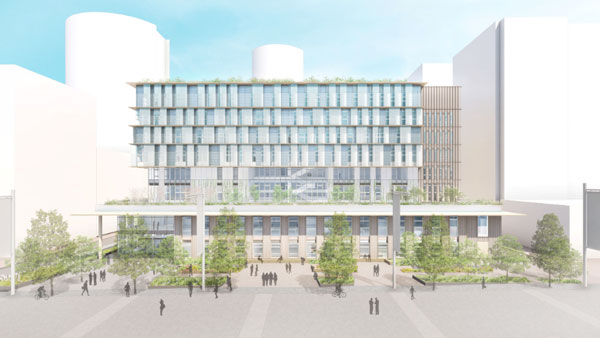 Landmark building for Wembley college campus