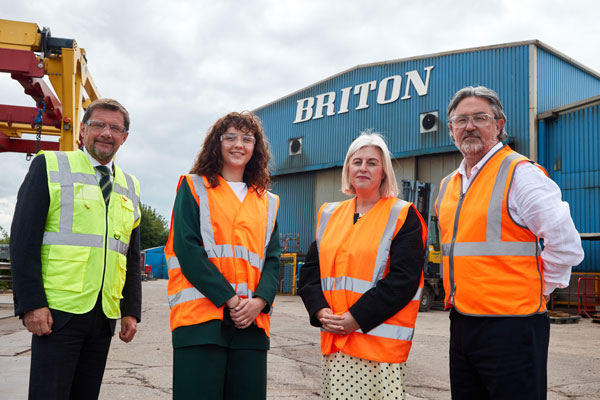 Hucknall-based steel contractor hosts local MP