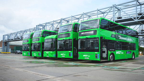 Buses go electric