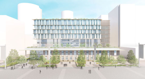 Landmark building for Wembley college campus