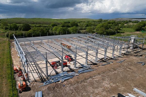 Steel frame creates retail training centre