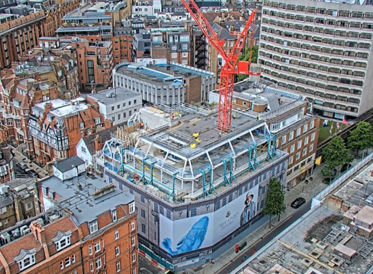 Additional floors and a retained façade for Knightsbridge development Additional floors and a retained façade for Knightsbridge development