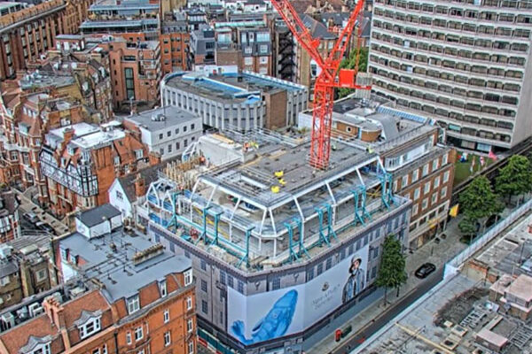 Additional floors and a retained façade for Knightsbridge development Additional floors and a retained façade for Knightsbridge development
