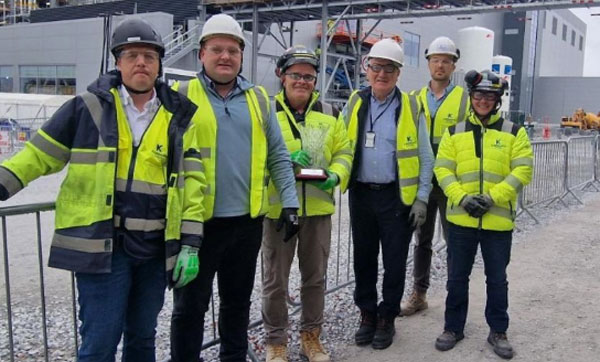 Steelwork contractor employee recognised following two life-saving events 