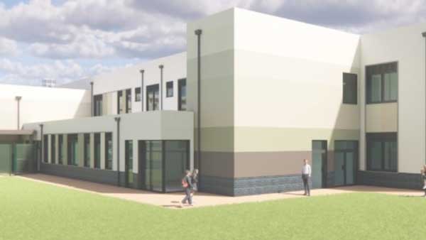 Leicestershire school project kicks off with standardised steel-framed design 