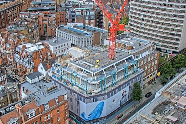 Additional floors and a retained façade for Knightsbridge development Additional floors and a retained façade for Knightsbridge development