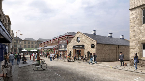 Restoration of Huddersfield Victorian market set to start Restoration of Huddersfield Victorian market set to start
